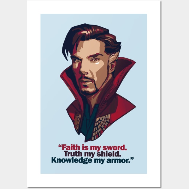 Dr. Strange Wall Art by Joker & Angel